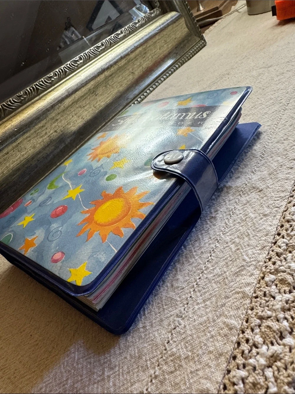 Stickopotamus Pocket Sticker 6-Ring Binder Album Sun Stars Book & Collection - Picture 5 of 5